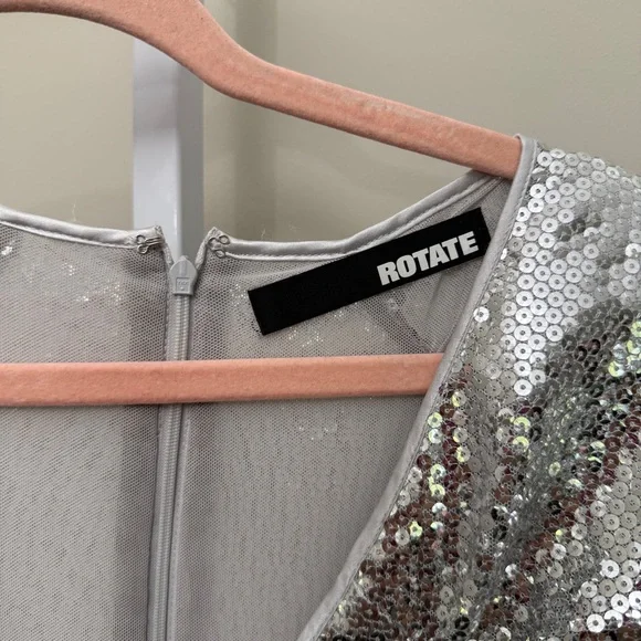 REMAIN BIRGER CHRISTENSEN  Sequinned Midi Dress size 34 - Picture 2 of 8